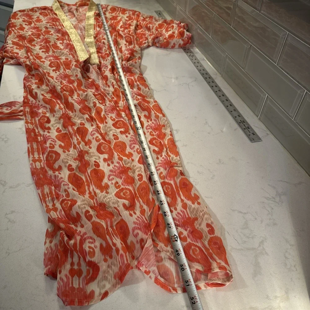 Sukiso Goddess Kimono in Golden Hour‎ one size Swimsuit Cover Robe Wrap
